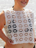 COOL SUZIE CROCHET PIERCING TOP