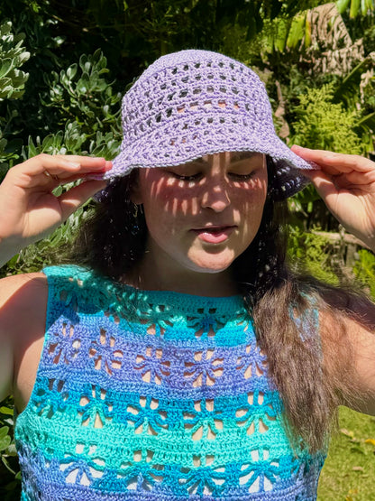 Mesh Bucket Hat Pattern